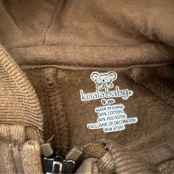 Koala Baby Outdoor One Piece Body Suit Walking Buddy Park Ranger Appliqué: 9mts - Picture 3 of 5